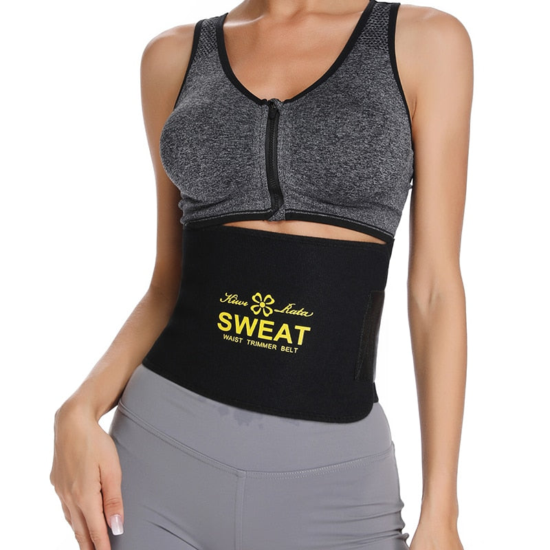 Waist Trainer Trimmer Latex Rubber Sweat Belt