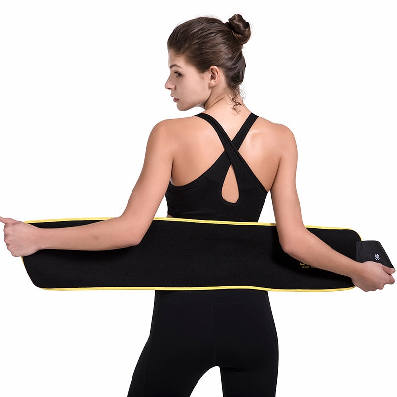 Waist Trainer Trimmer Latex Rubber Sweat Belt