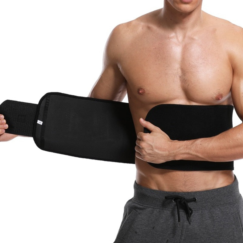 Waist Trainer Trimmer Latex Rubber Sweat Belt