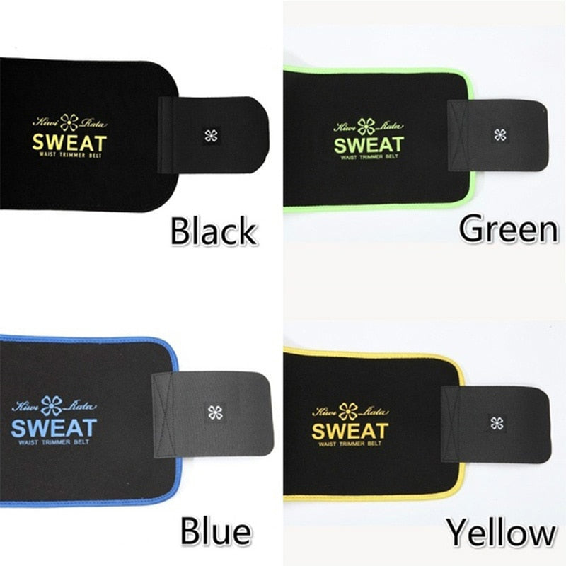 Waist Trainer Trimmer Latex Rubber Sweat Belt