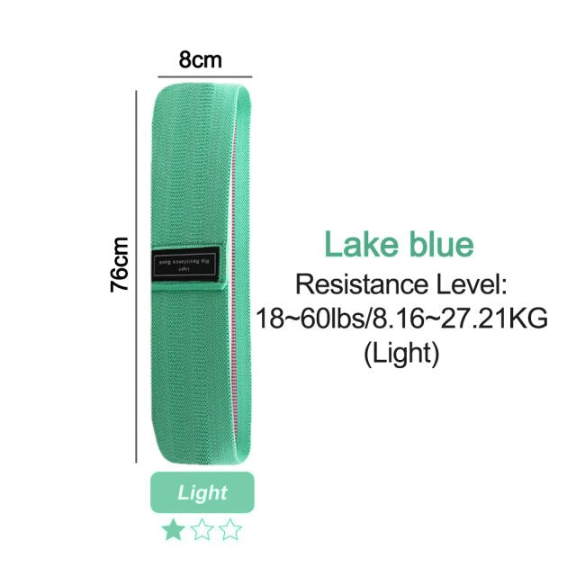 Thick Elastic Fabric Booty Bands Resistance
