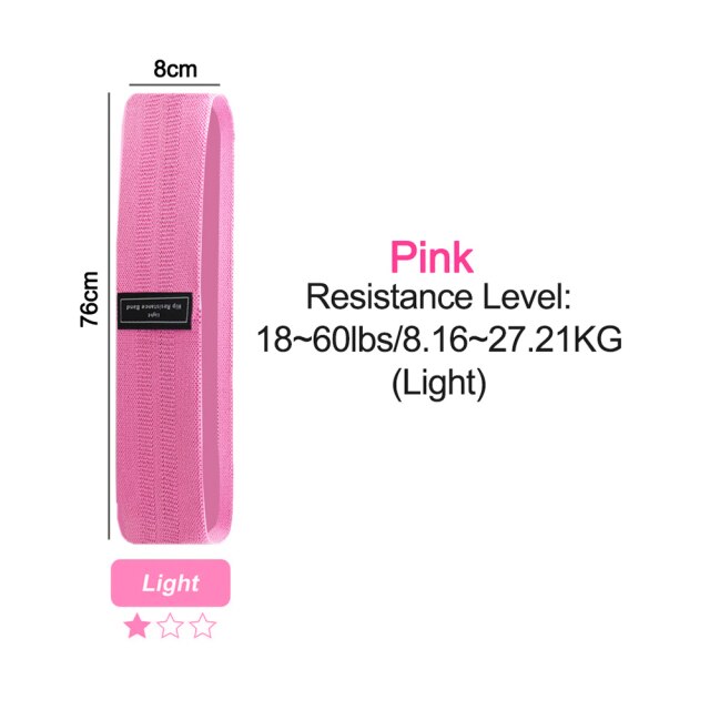 Thick Elastic Fabric Booty Bands Resistance