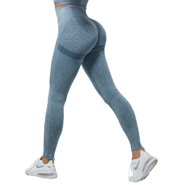 Seamless High Waist Push Up Leggings