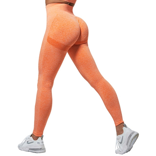 Seamless High Waist Push Up Leggings