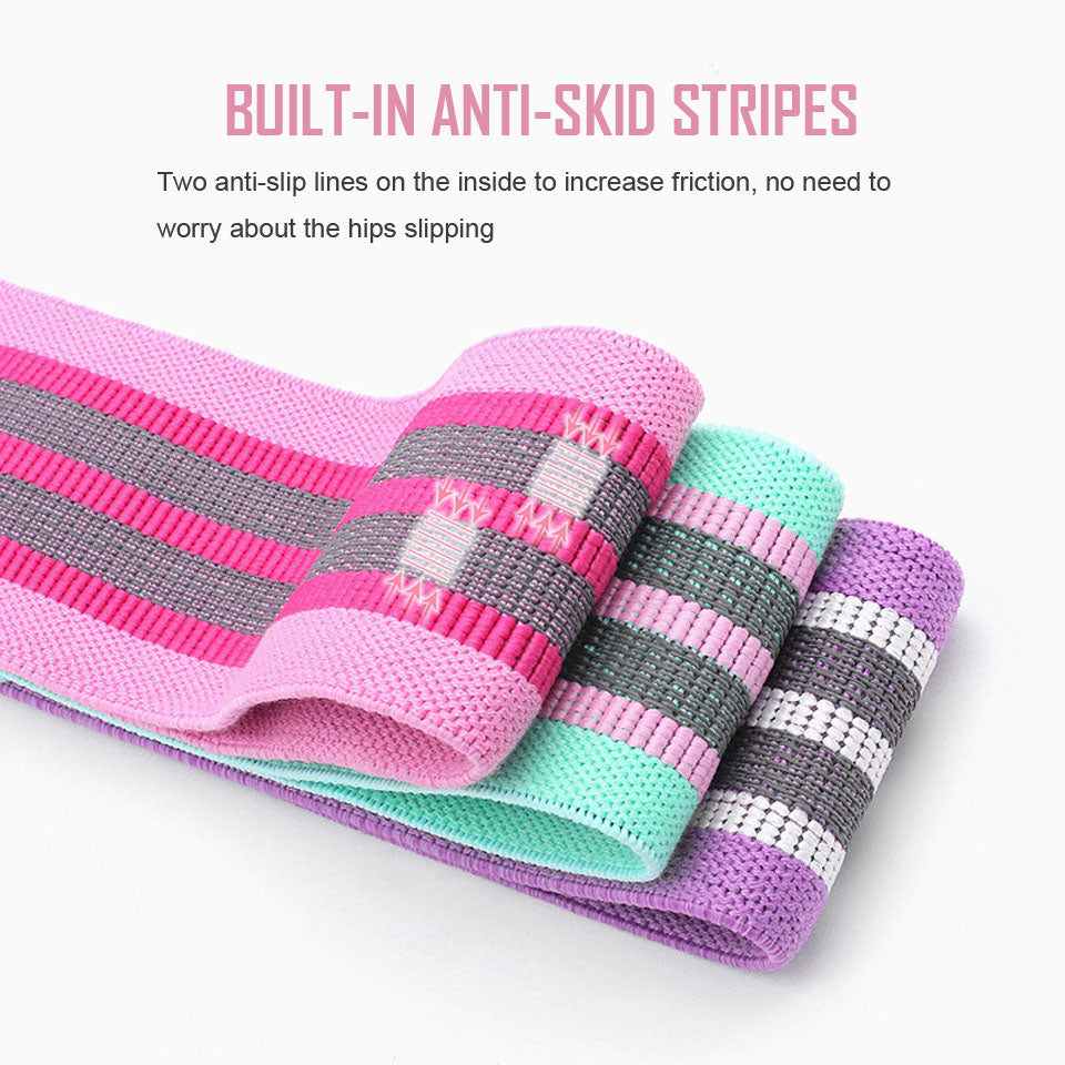 Thick Elastic Fabric Booty Bands Resistance
