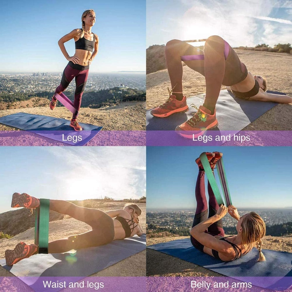 Thick Elastic Fabric Booty Bands Resistance