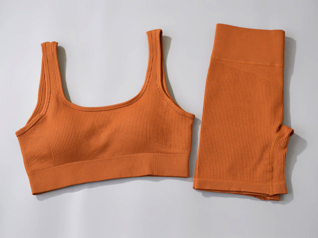 Ribbed 2 Piece Seamless Set