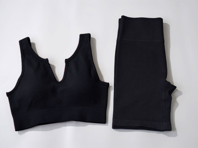 Ribbed 2 Piece Seamless Set