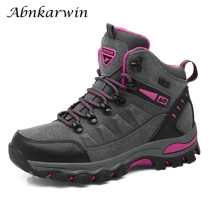 Ankle Outdoor Trekking, Hiking Boots (Mountain Climbing)