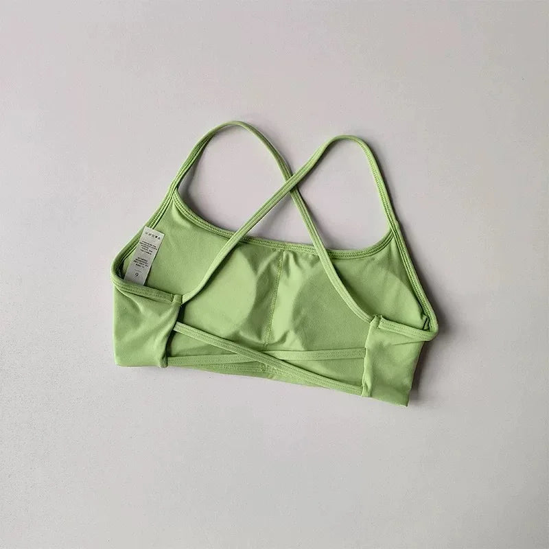 Cross Back Sports Bra