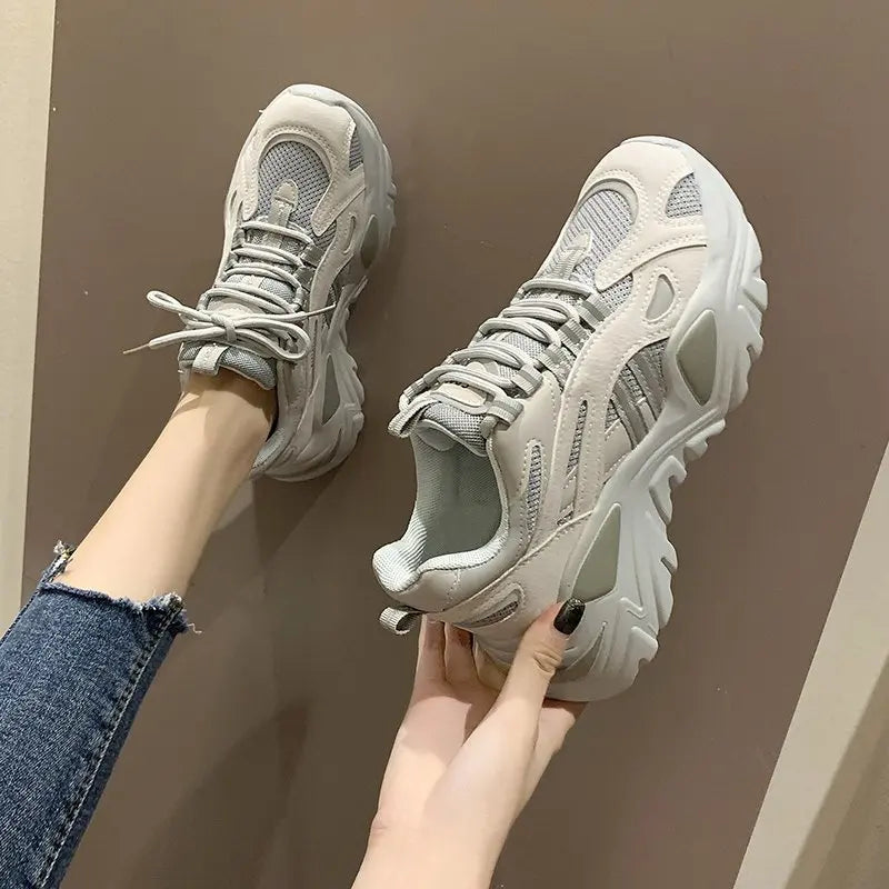 Women's Breathable Chunky Sneakers