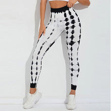 Load image into Gallery viewer, Tie Dye Seamless Leggings, High Waist Printed Leggings

