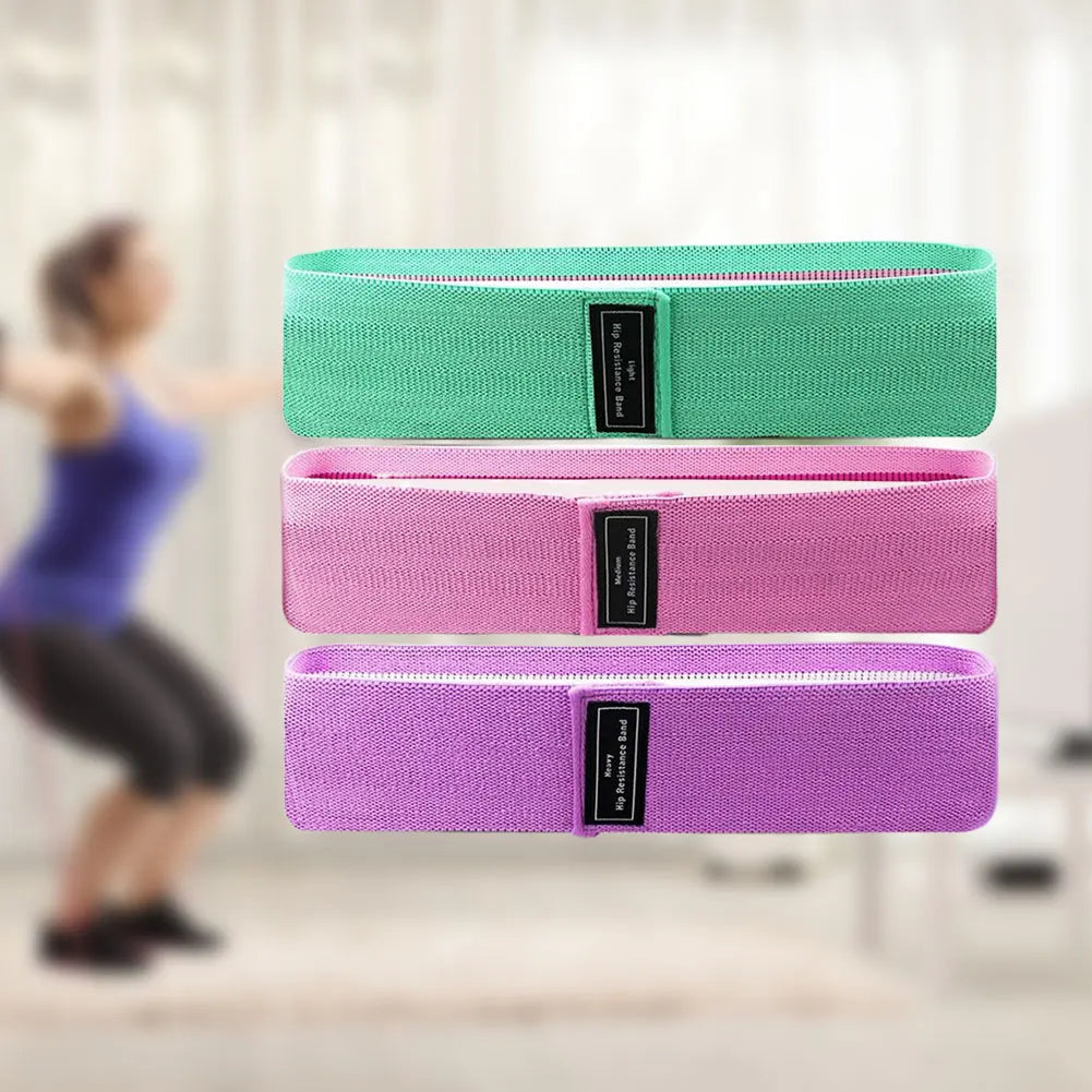 3Pcs Resistance Bands, Elastic Bands for Women & Men Home Gym Fitness Yoga Pilates