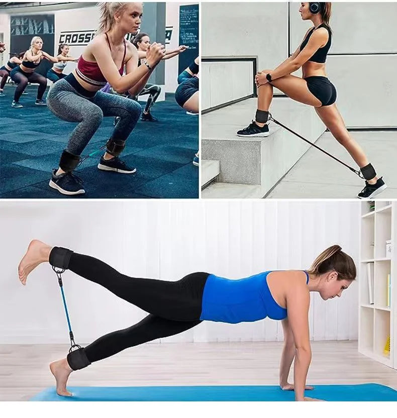 Ankle Straps Resistance Bands Set
