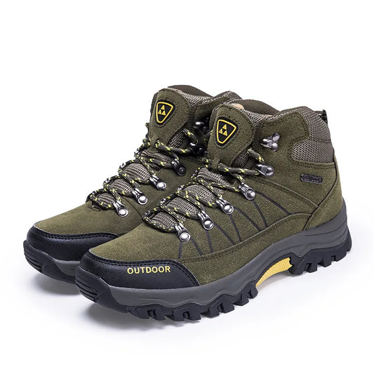 High-top hiking shoes (cashmere outdoor shoes )