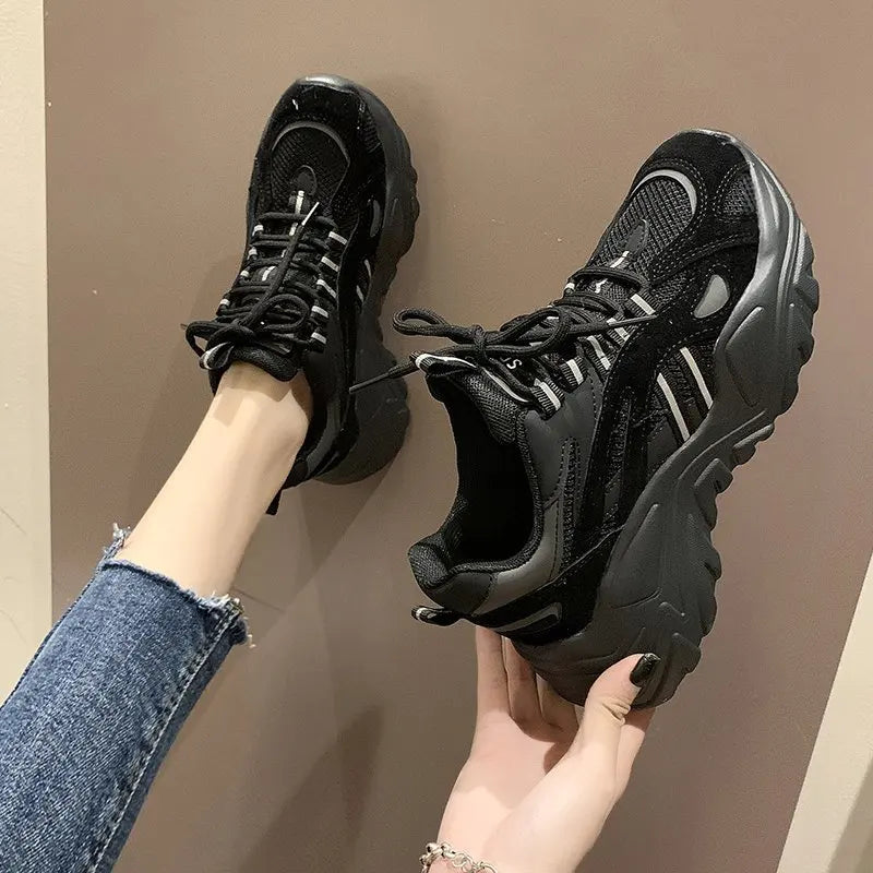 Women's Breathable Chunky Sneakers