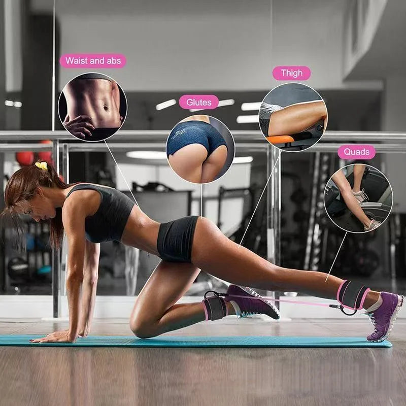 Ankle Straps Resistance Bands Set