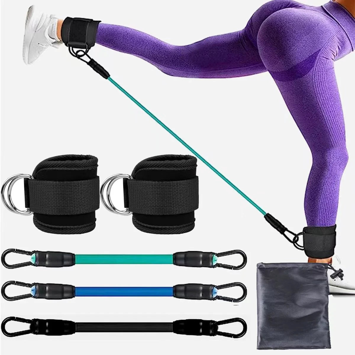 Ankle Straps Resistance Bands Set