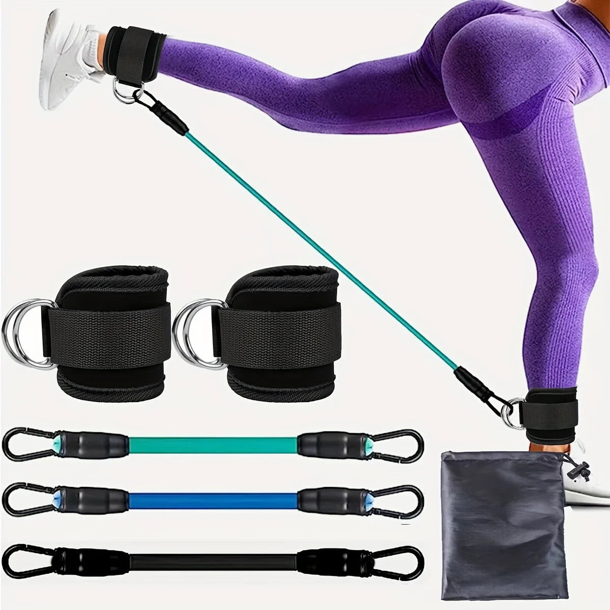 Ankle Straps Resistance Bands Set