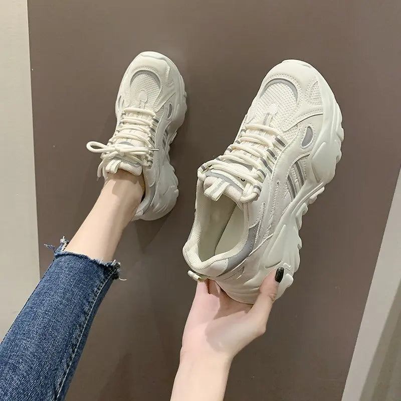 Women's Breathable Chunky Sneakers