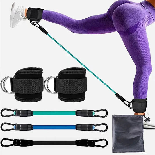 Resistance Bands With Ankle Straps