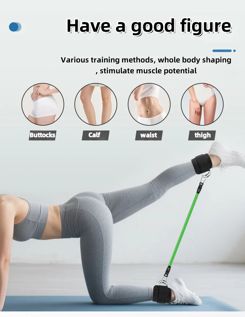 Ankle Straps Resistance Bands Set