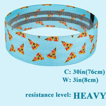 Load image into Gallery viewer, Booty Fabric Resistance Bands (print)
