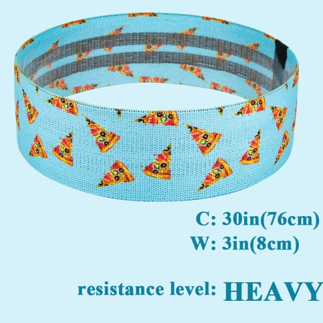 Booty Fabric Resistance Bands (print)