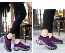Load image into Gallery viewer, Women Sneakers Thick Bottom Wedge Shoes
