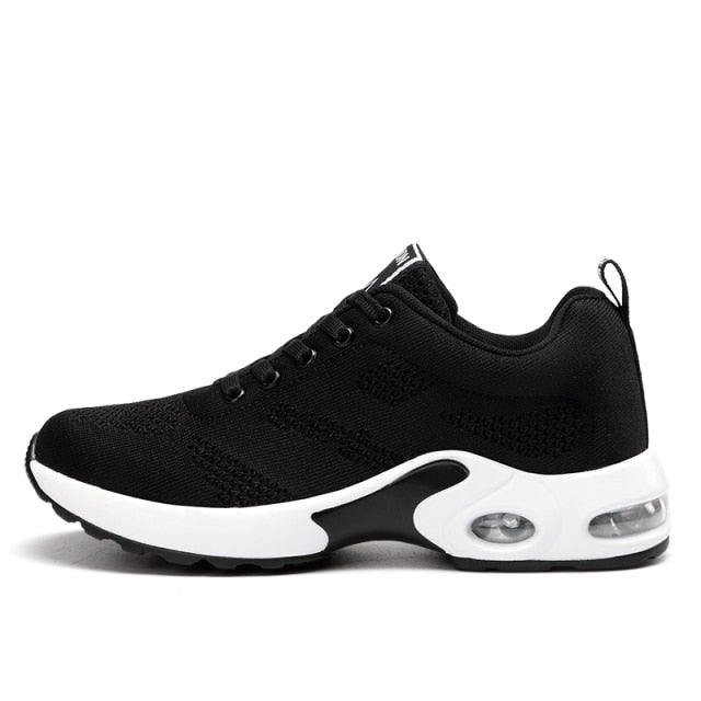 Fashion Air Cushion Women Sneakers, Breathable Running/workout Shoes