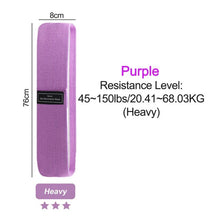 Load image into Gallery viewer, Thick Elastic Fabric Booty Bands Resistance
