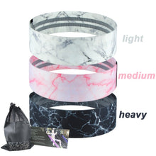 Load image into Gallery viewer, Booty Building Resistance Bands (marble Print)
