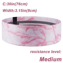 Load image into Gallery viewer, Booty Building Resistance Bands (marble Print)
